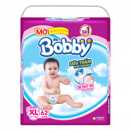 Tả dán Bobby NB1/NB2/S56/M76/L68/XL62/XXL56(M74,L68 tặng 8 miếng)