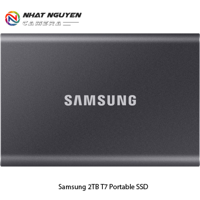 Bảng giá Ổ cứng 2TB SSD T7 - Ổ cứng di động Samsung T7 SSD 2TB (Non Touch) Phong Vũ