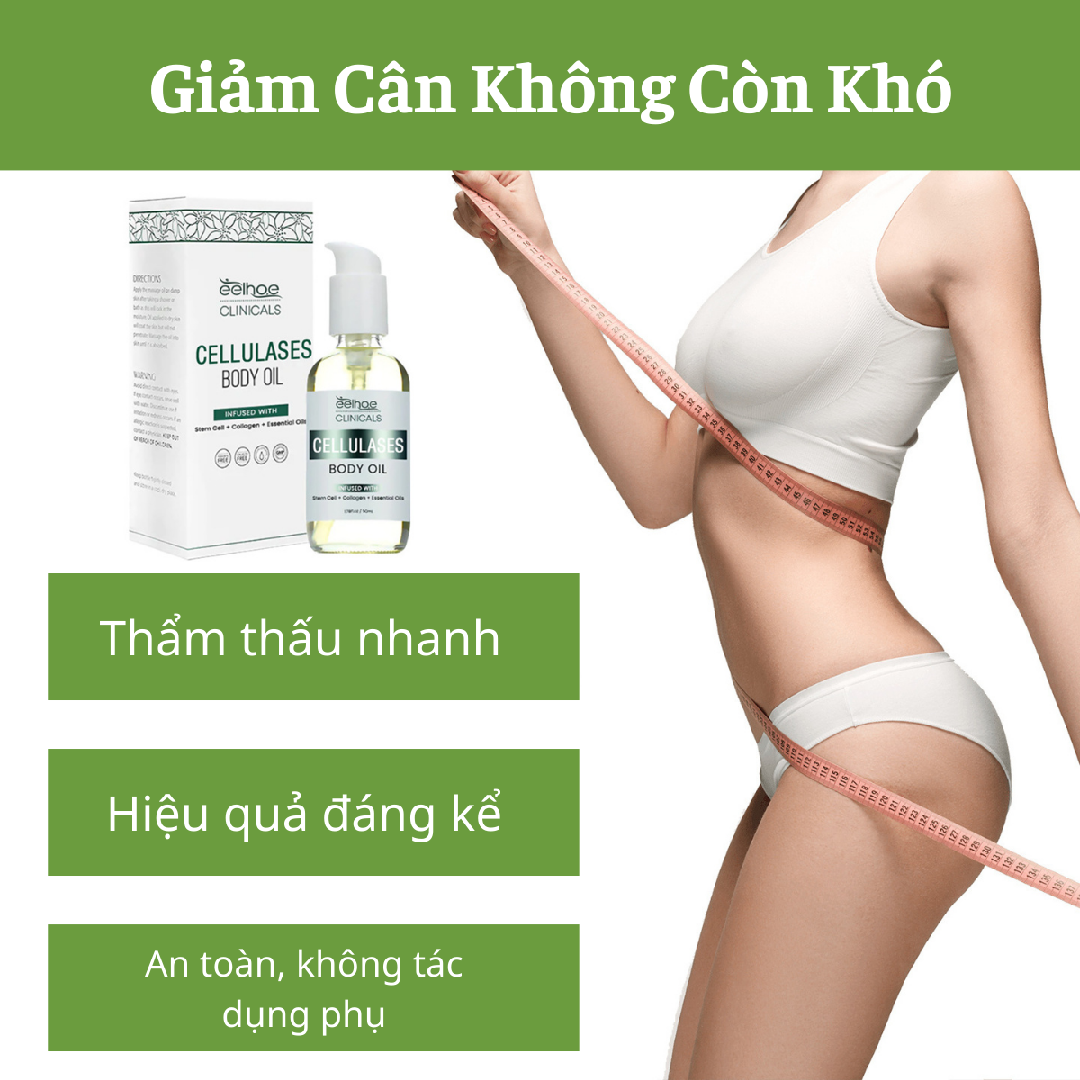 (MS34) Serum Đánh Tan Mỡ Thừa Trả Lại Vòng Eo Con Kiến Đáng Mơ Ước