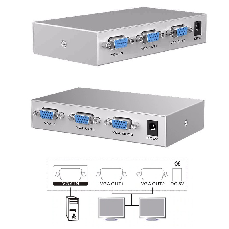 Bộ chia VGA 1 ra 2 Viki MT-1502