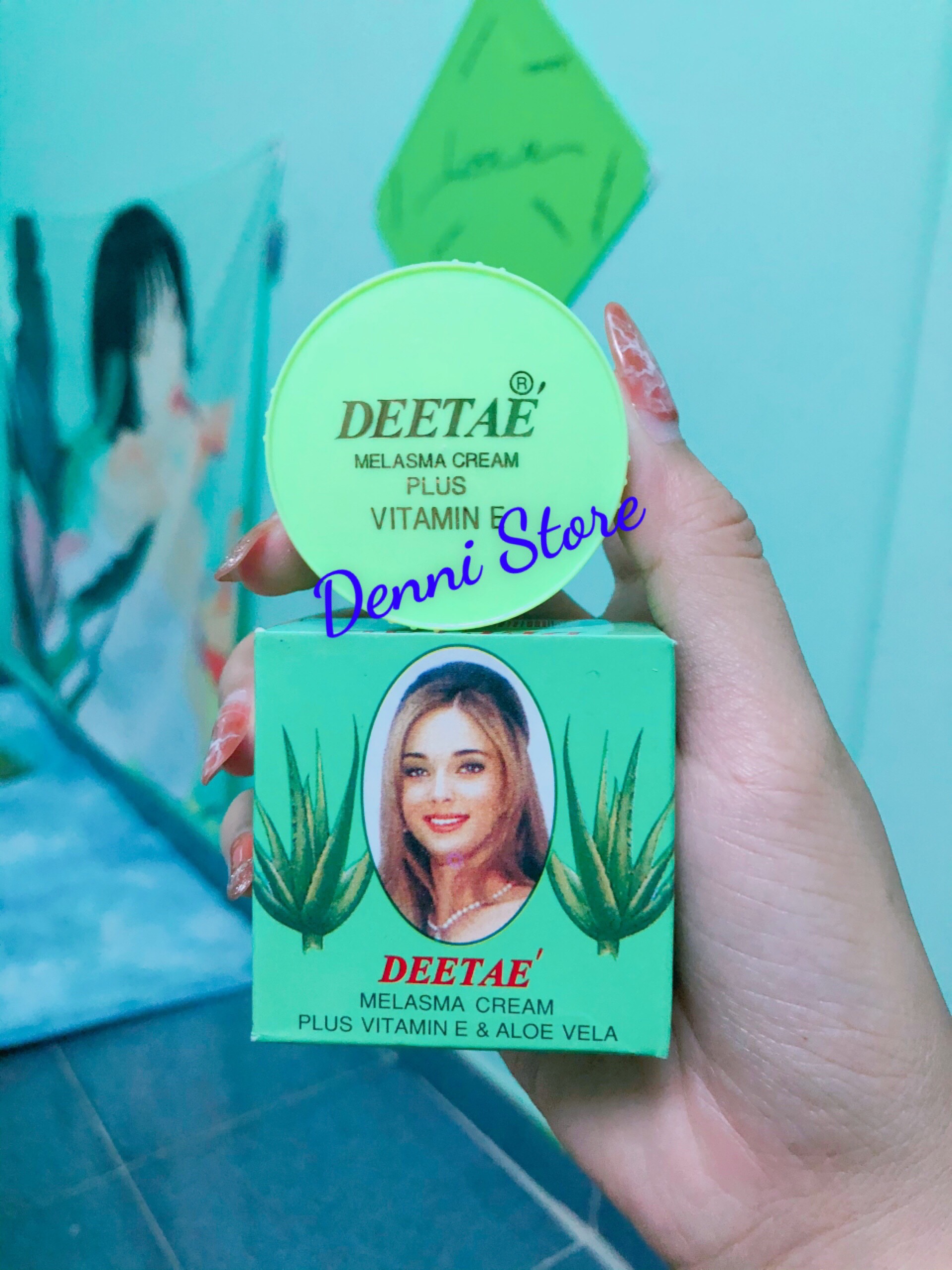 Hộp kem nha đam Deetaé dưỡng trắng da - Kem Deetaé