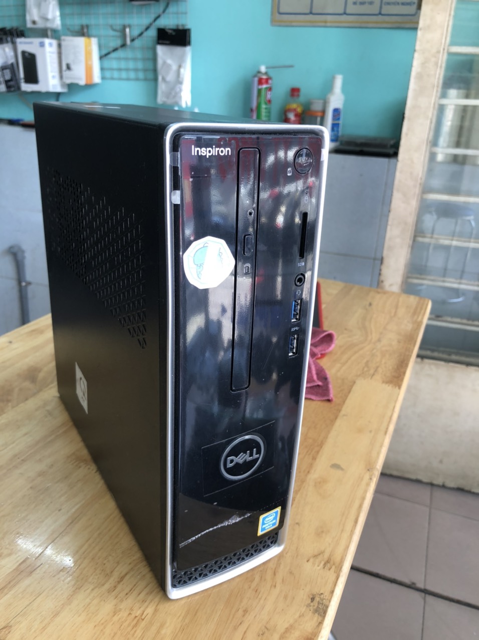 COMBO BAREBONE DELL INSPIRON D13S MINI + SSD 128G + VGA GT730 4G