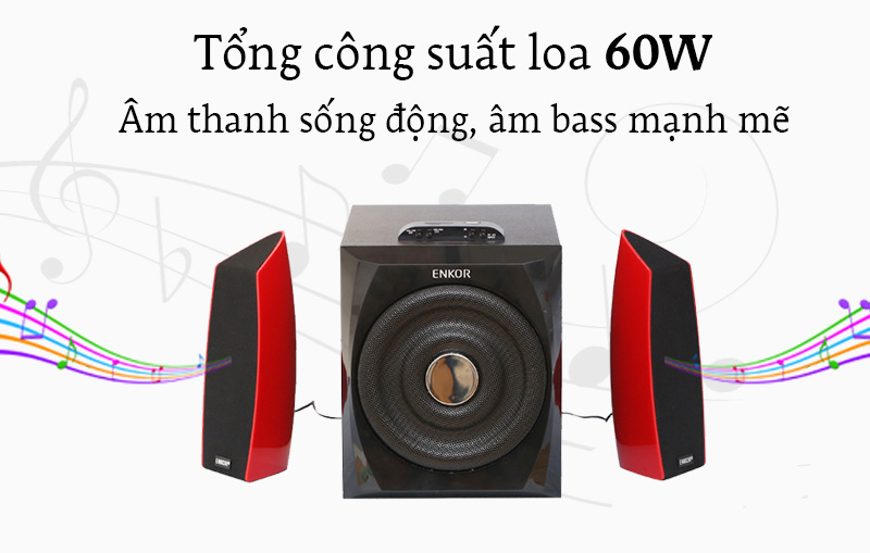 Enkor F200 Bluetooth Computer Speaker