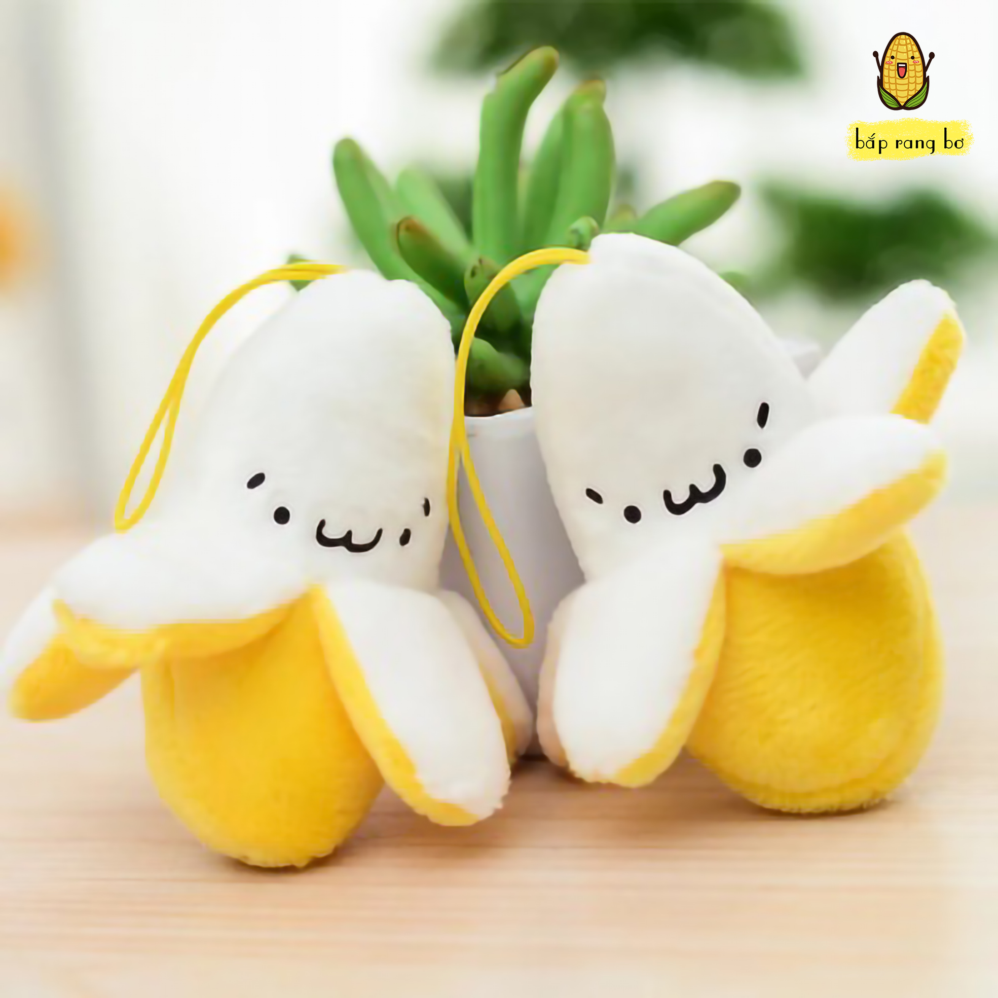 MÓC KHÓA BÉ CHUỐI THÚ BÔNG (CÓ MÓC KHÓA CHUỖI HẠT)