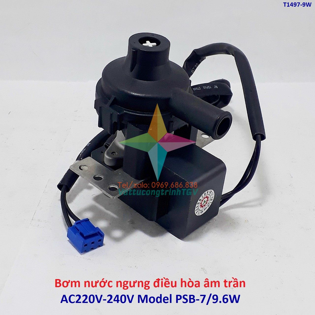 Bơm thoát nước ngưng lắp cho máy điều hòa âm trần AC220V - 10.8W - 12W - 13W