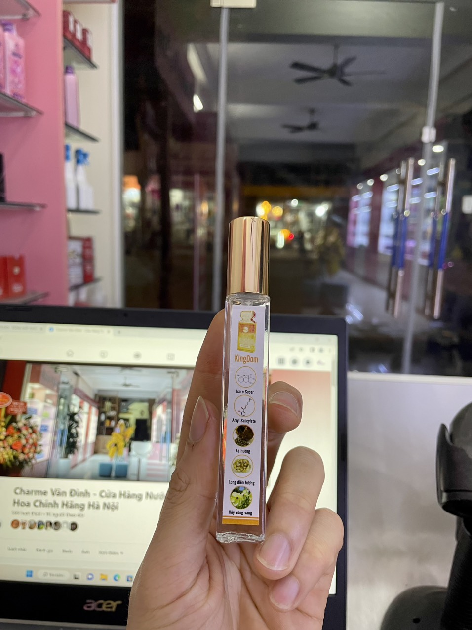 Nước hoa Chiết 10ml Charme Kingdom - Hương thơm nhóm gỗ phương đông ngọt ấm