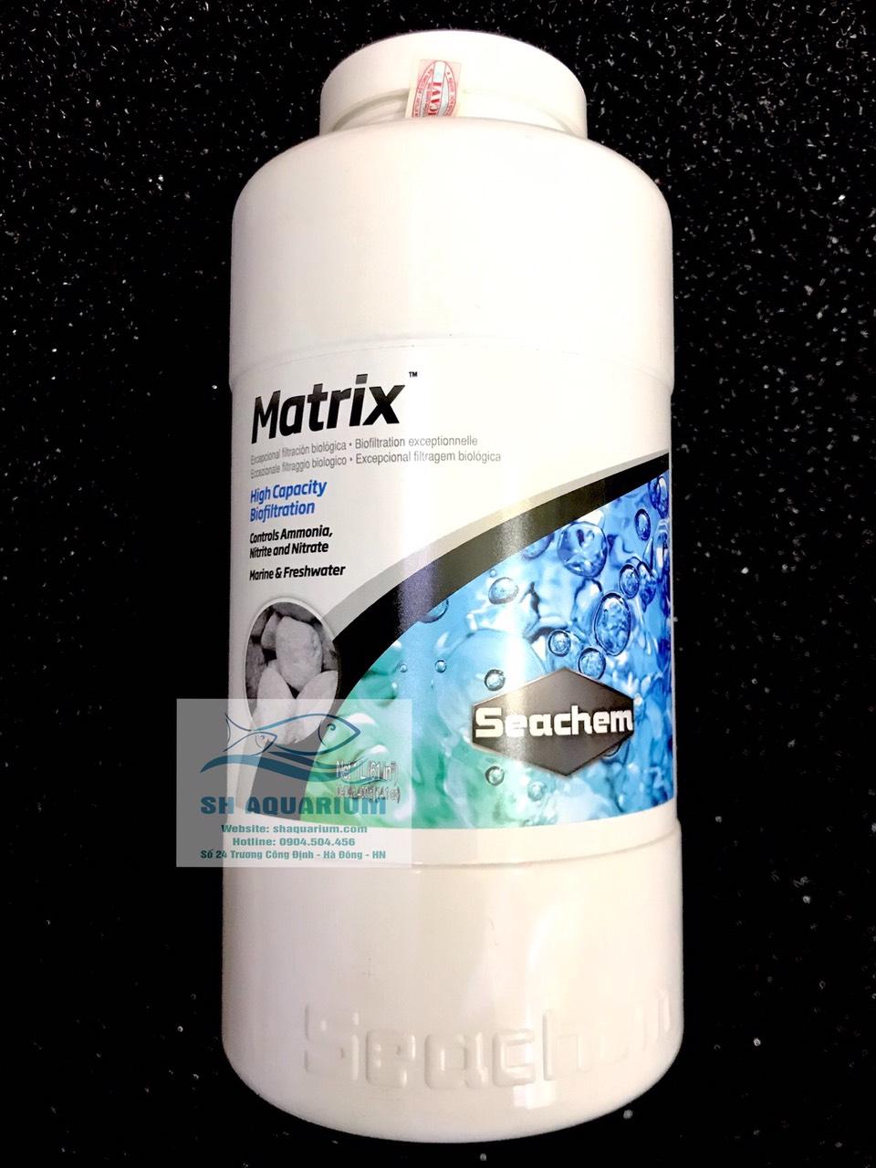 [HOÀN TIỀN 10%]VẬT LIỆU LỌC CAO CẤP SEACHEM MATRIX HỘP 1LIT