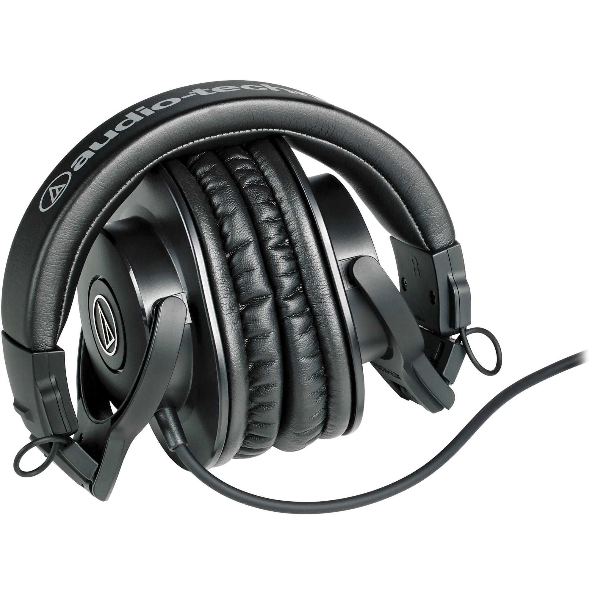 Audio-Technica ATH-M30x Professional Studio Headphones, Black
