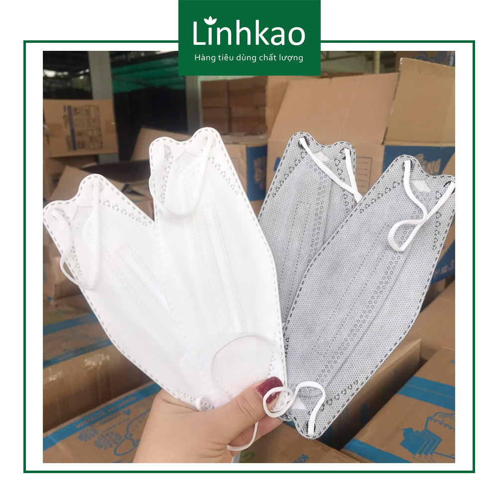 Thùng Khẩu trang 4D KF94 kháng khuẩn Sky Mask [30 gói/300 cái]