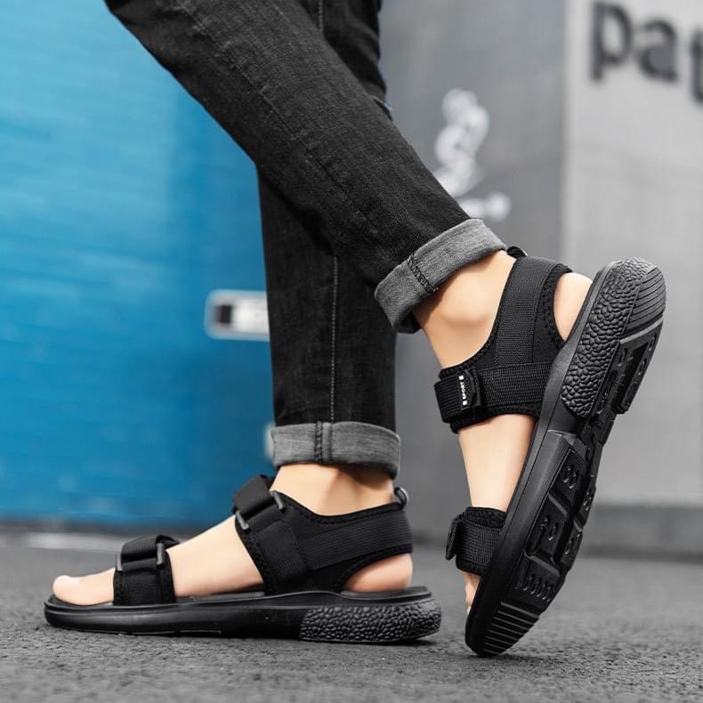 HOÀN TIỀN 15% - Dép Sandal Nam Dép Quai Hậu 2 Quai Dán Mã DP36