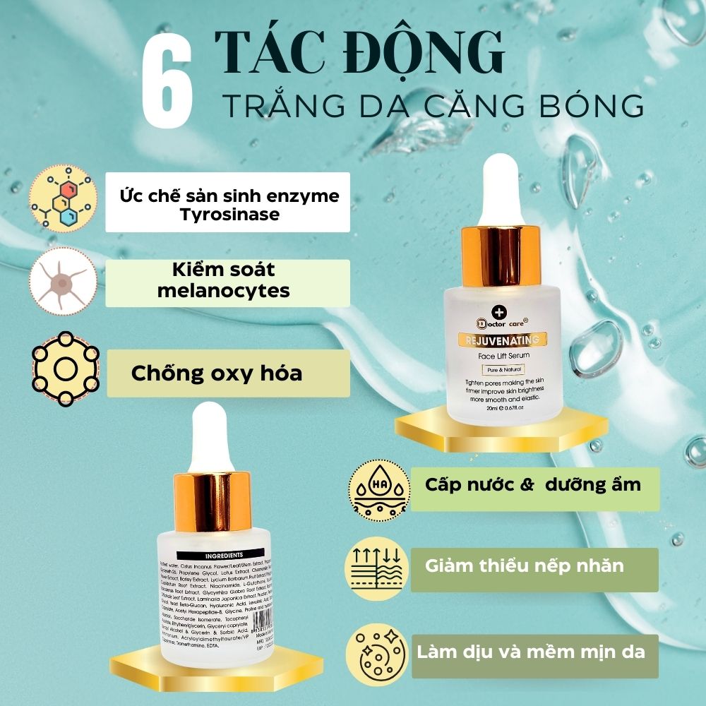 Serum  trắng da mờ thâm cấp ẩm  giờ Doctor care