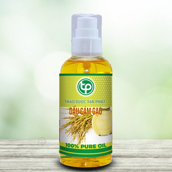 [HOT] Dầu cám gạo nguyên chất 100ml - Thảo Dược Tấn Phát