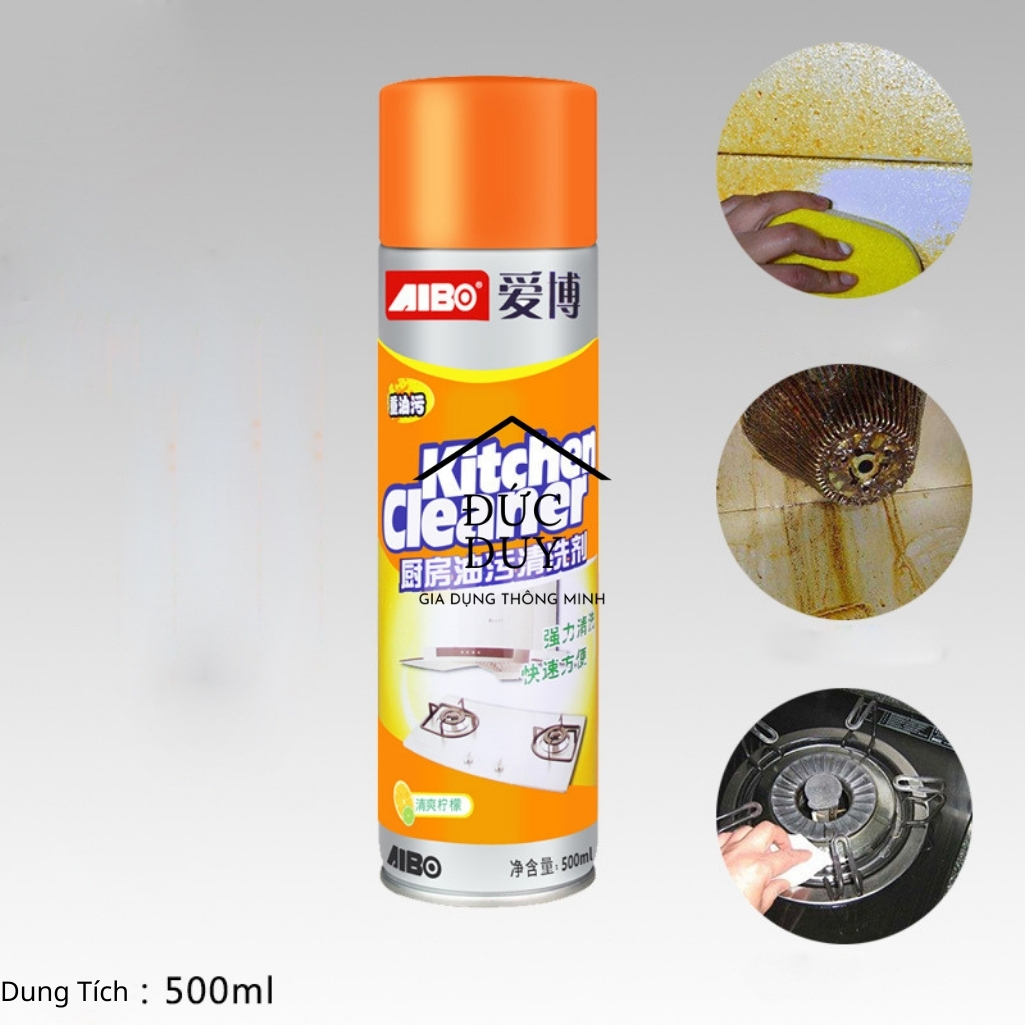 Bình Xịt Vệ Sinh Nhà Bếp Kitchen Cleaner 500ml