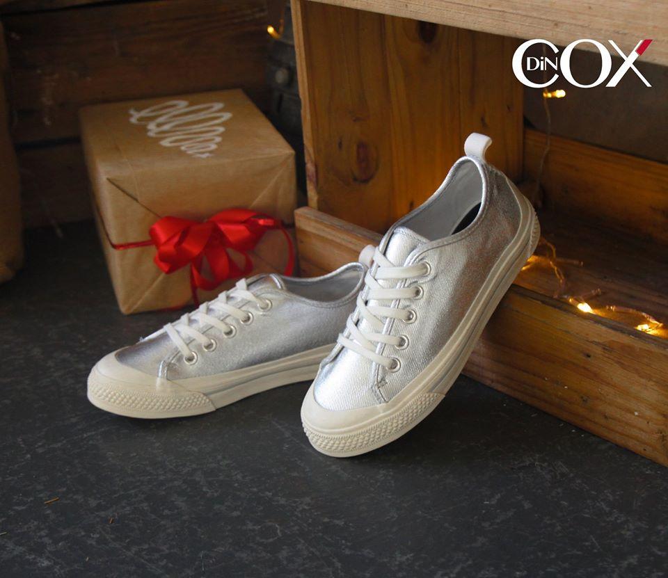 Giày Thể Thao Nữ DinCox C20 Silver
