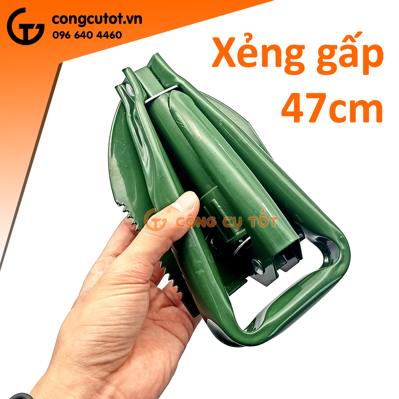 Xẻng gấp quân dụng đa năng