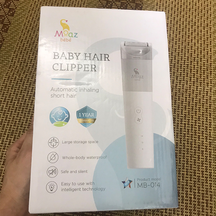 Tông đơ cắt tóc cho bé Moaz bebe