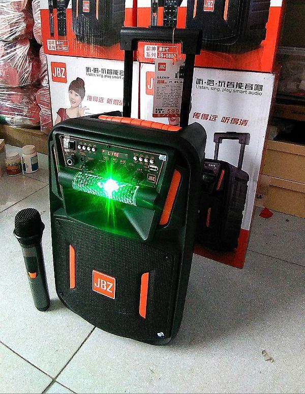 [HCM]loa kéo karaoke JBZ 0802 thùng gỗ mới 2019