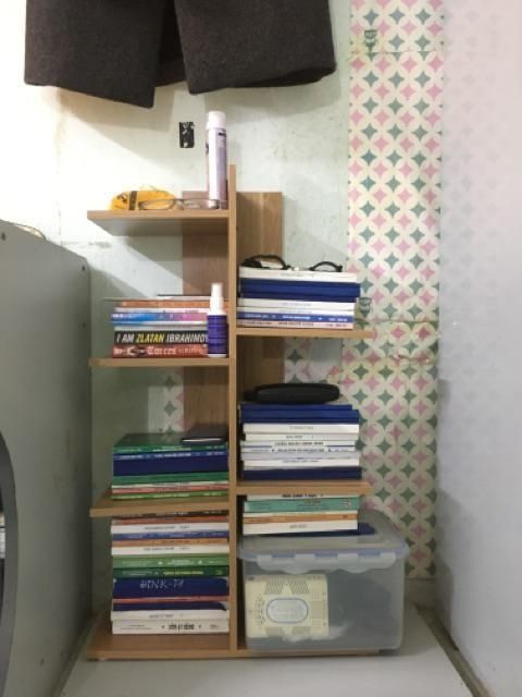Kệ sách gỗ MDF vuông đa năng