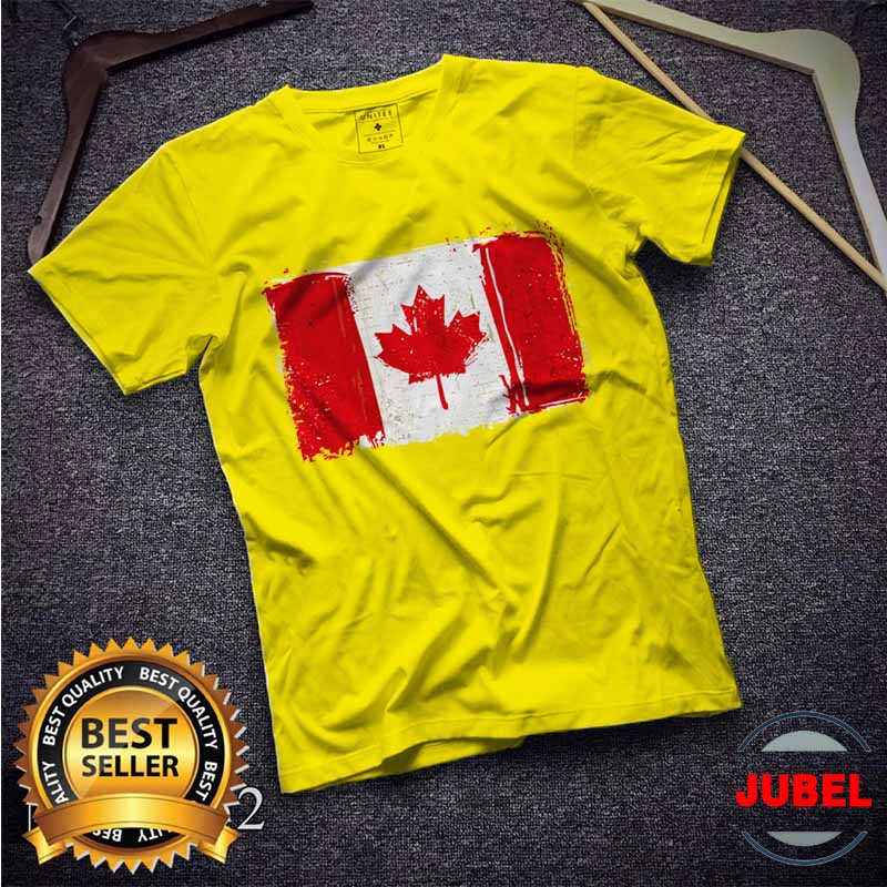 [HCM]Áo thun Unisex - lá cờ Canada