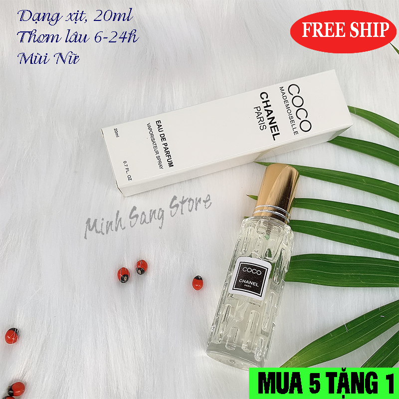 [HCM]COMBO 3 NƯỚC HOA COCO 20ML THƠM LÂU