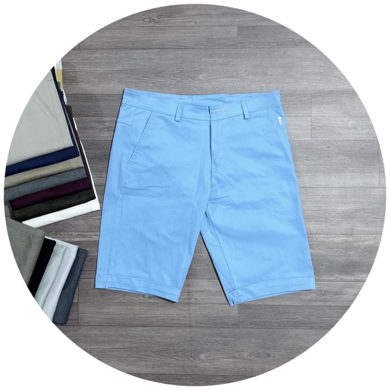 [HCM]Quần short kaki nam cao cấp forrm ôm co giãn