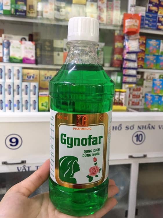 Gynofar 500ml dung dịch vệ sinh, nước rửa phụ khoa