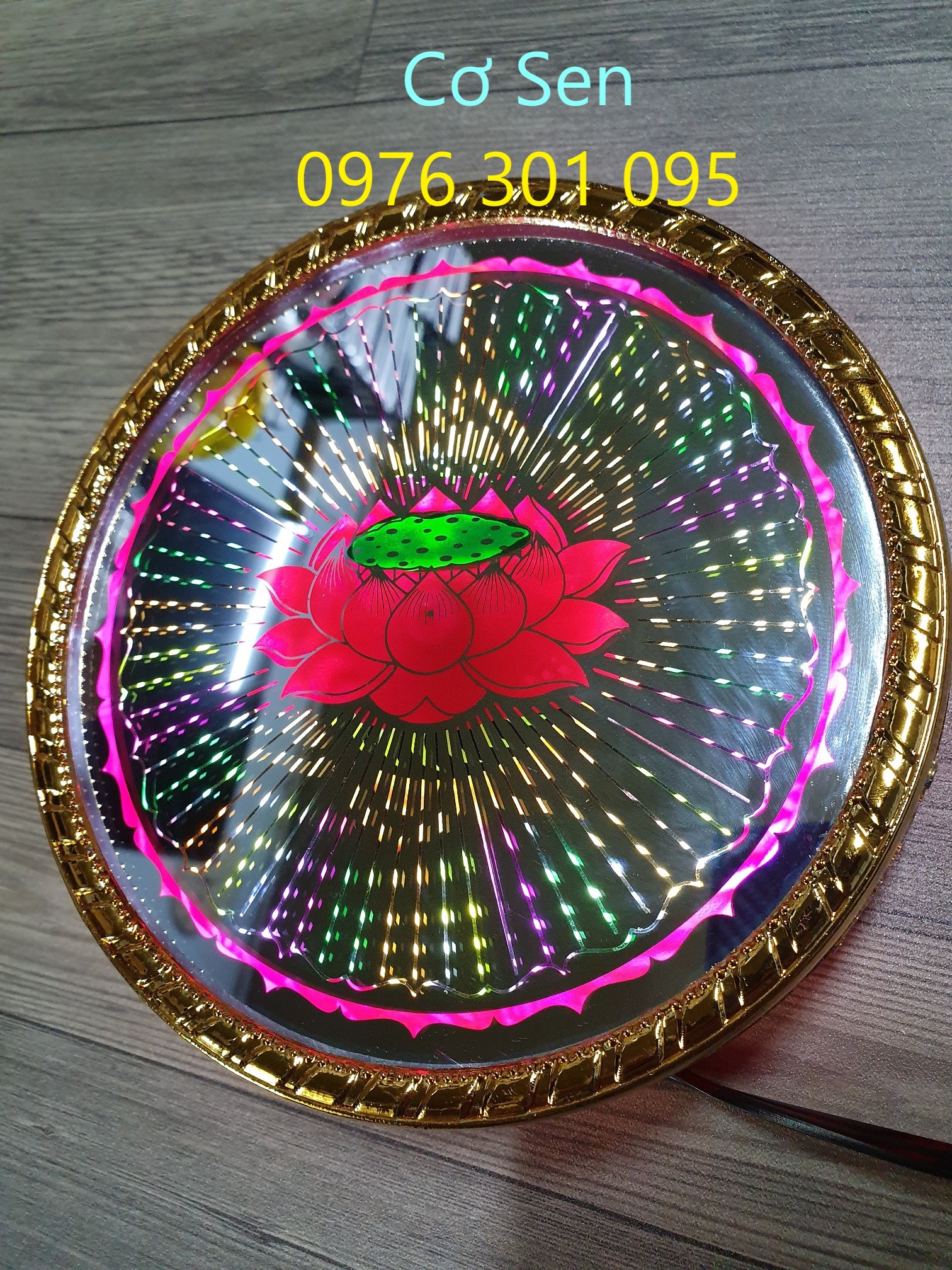 Đèn Hào Quang Hoa Sen 15cm - 18cm - 22cm - 25cm - 30cm