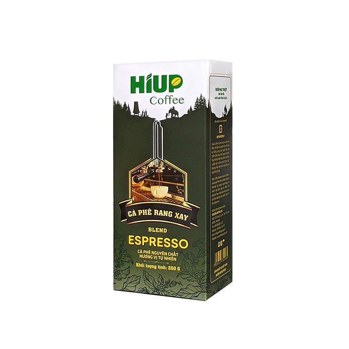 Cà Phê Hạt Rang Xay Espresso (250g) - HIUP Coffee