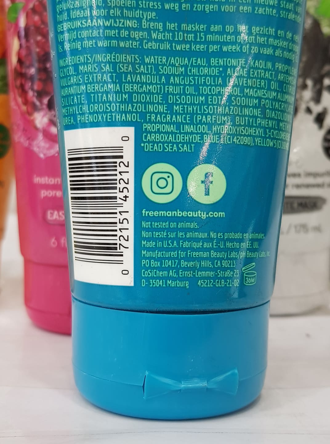[HCM]Mặt Nạ Đất Sét FREEMAN 175ml USA