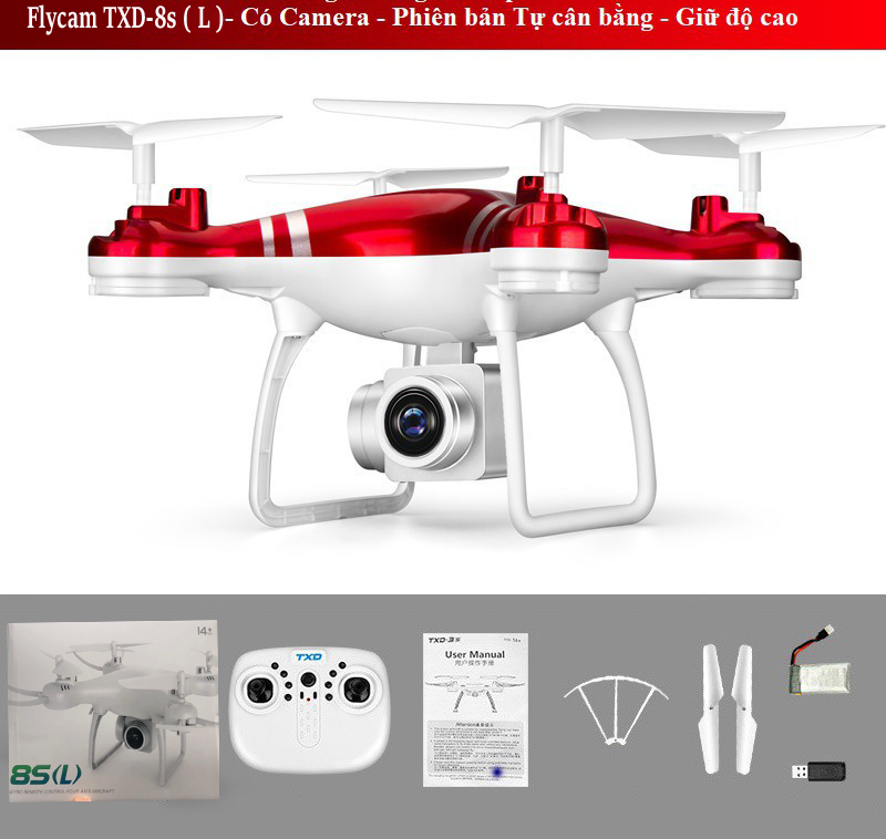 HCM Xả - Kho Máy Bay Camera 4K Flycam Mini Giá Rẻ Điều Khiển Từ Xa Quay