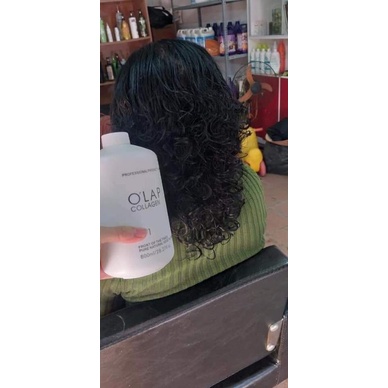 Thuốc Kem Uốn Tóc  Đa Năng Tại Nhà Olap Colagen 800ml x 2[ Uốn Nóng hoặc Uốn Lạnh ][ Chính Hãng ]
