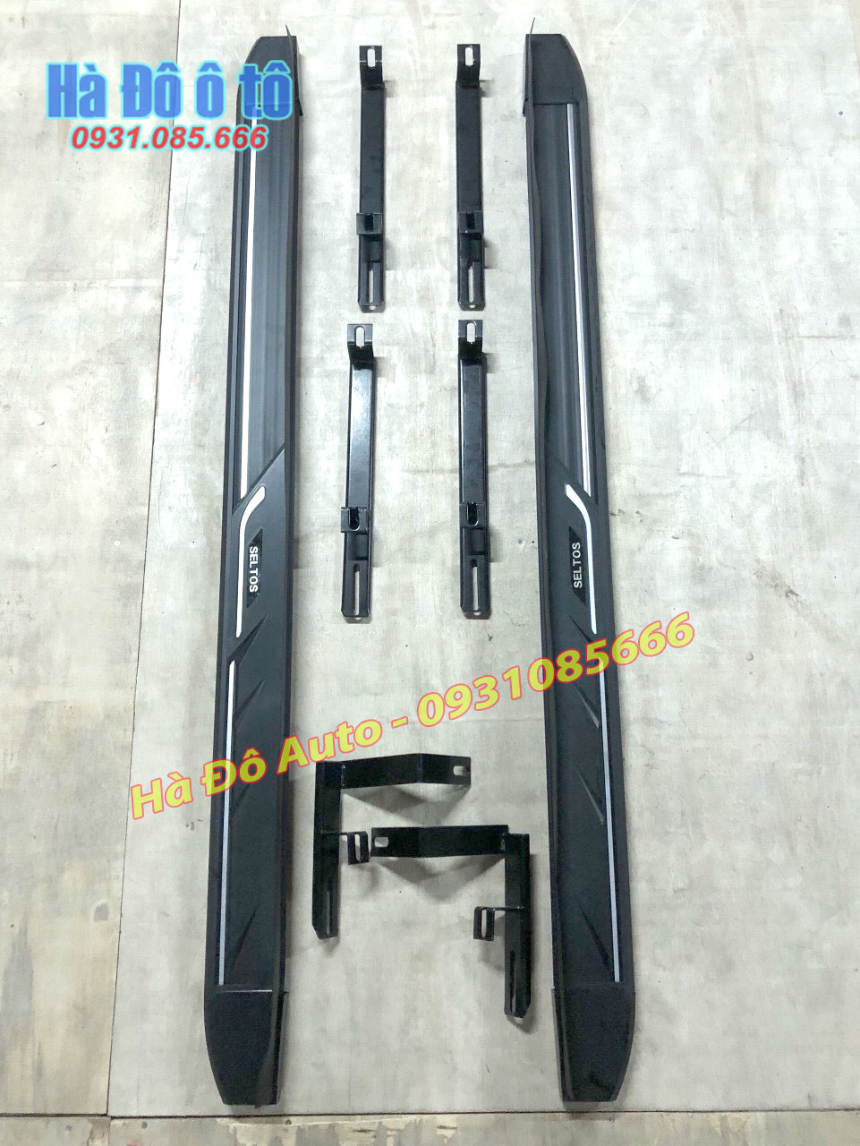Bậc Lên Xuống Kia Seltos - Bệ Bước Chân Kia Seltos Mẫu Bậc Đúc Cao Cấp