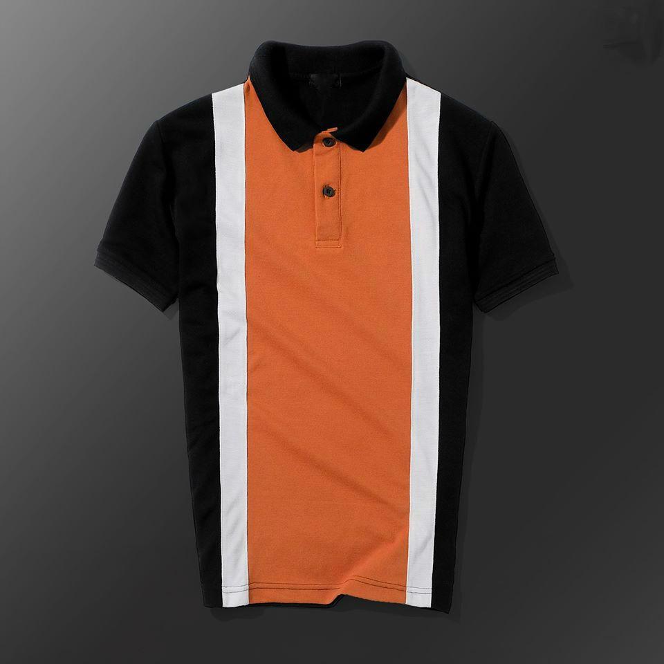 Áo Thun Nam Có Cổ Phối Màu CDK1212 Cao Cấp Mới