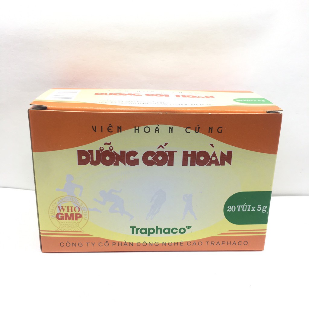 Dưỡng cốt hoàn xương khớp hộp 20 túi x 5 gr - traphaco