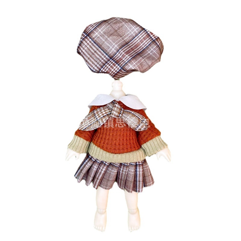 Váy Đầm Búp Bê Baboliy 16cm Animedolls 638