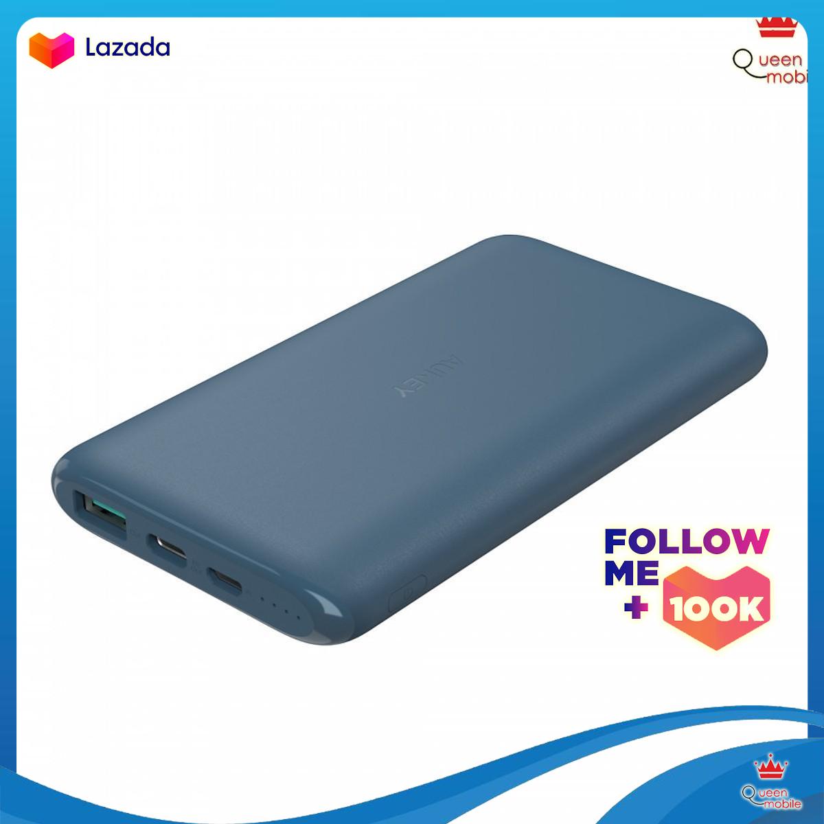 [HCM]Pin Sạc Dự Phòng Aukey PB-XN10 10000mAh Tích Hợp Cổng USB Type-C In/Out