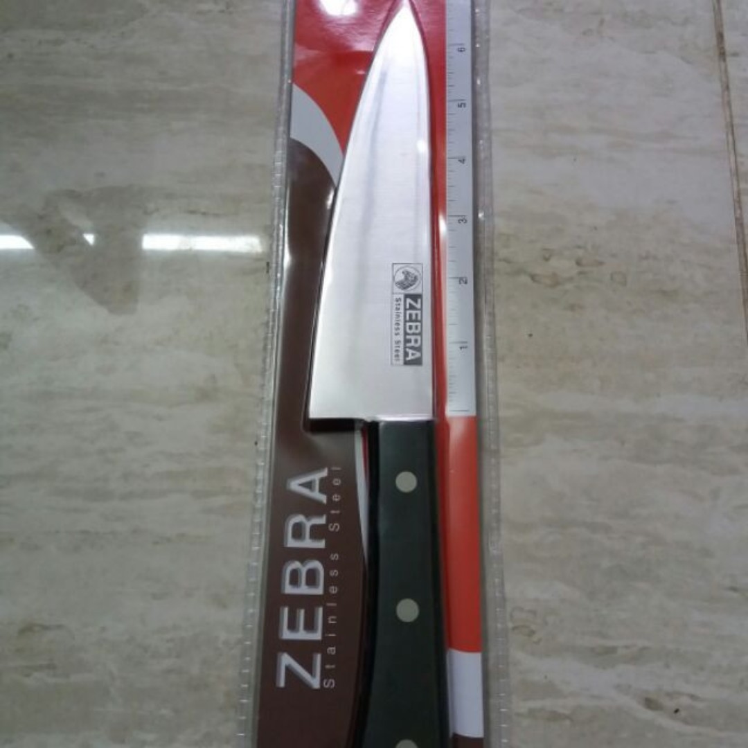 [HCM]DAO NHÀ BẾP INOX ZEBRA 7"   CHEF - 100223