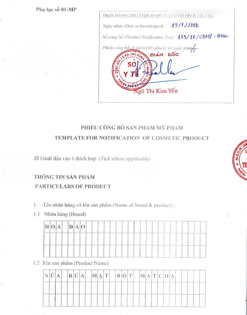 [HCM]Sữa Rửa Mặt Trà Xanh Hoa Đào