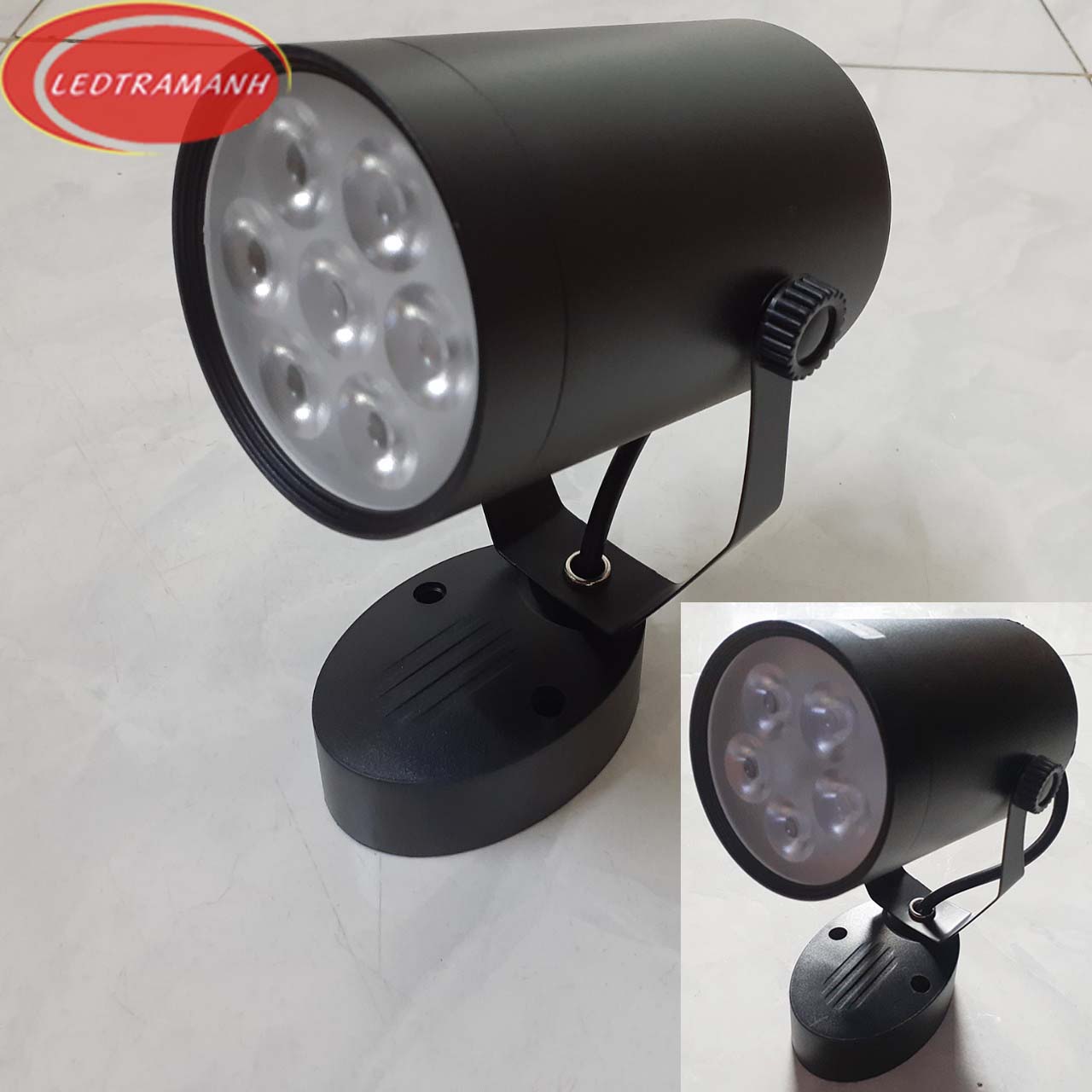 Đèn led rọi ngồi mắt ếch 5w & 7w H2 mắt ếch chiếu điểm