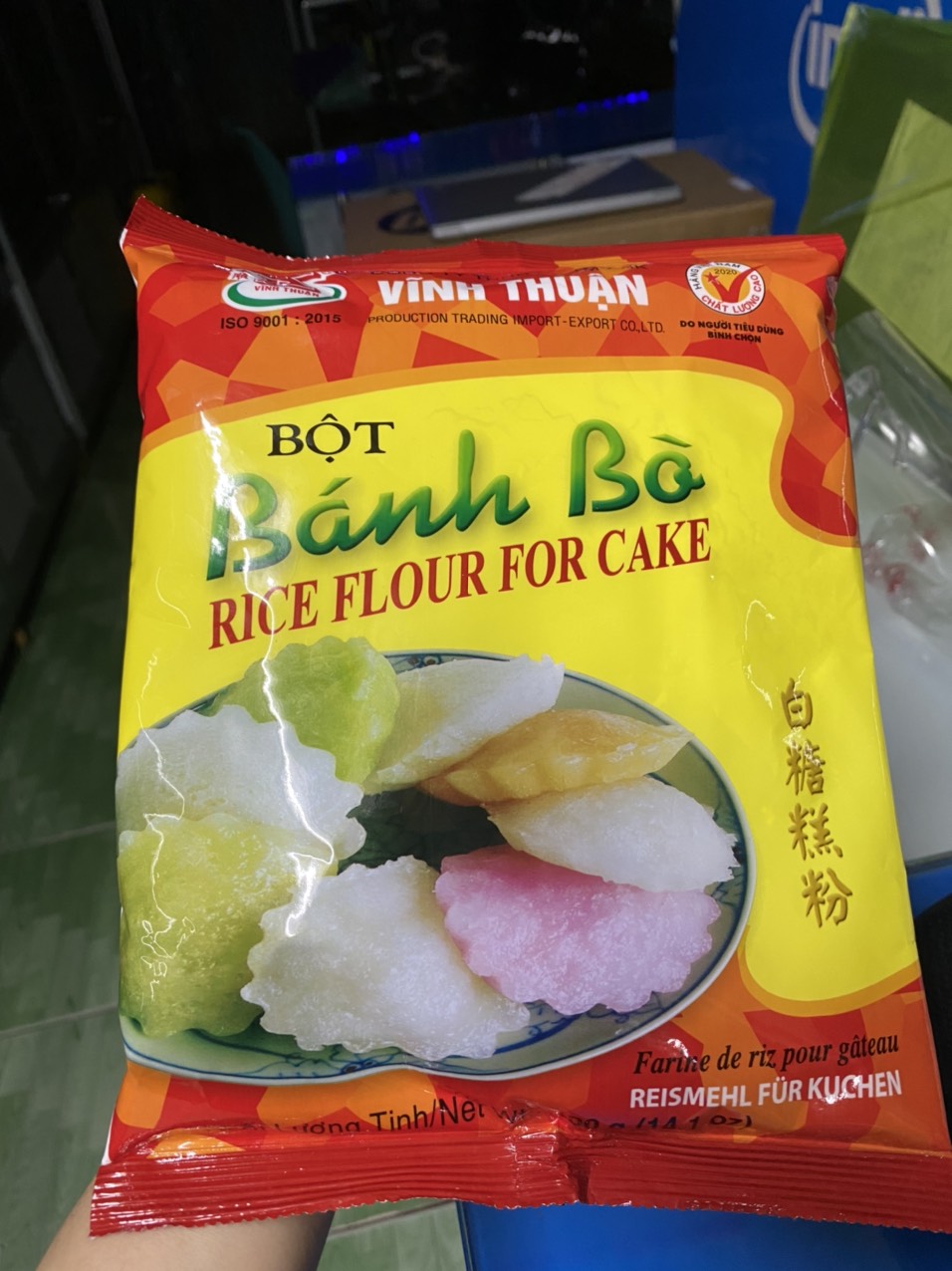 COMBO 5 GÓI BỘT BÁNH BÒ VĨNH THUẬN 400G