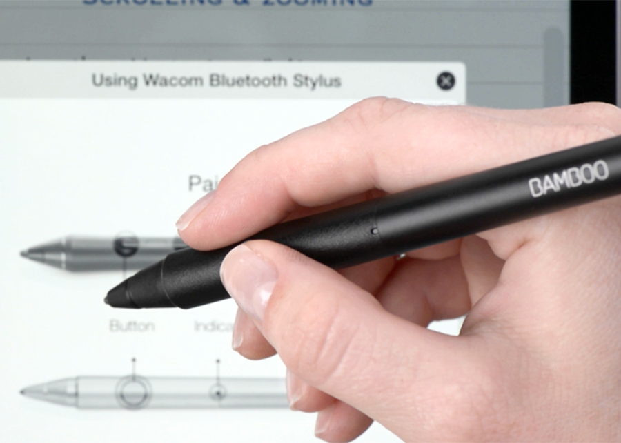 [FreeshipMAX] [HCM]Bút Cảm Ứng Wacom Bamboo Fineline 3rd Generation Light Blue (CS-610C/M0-CX)