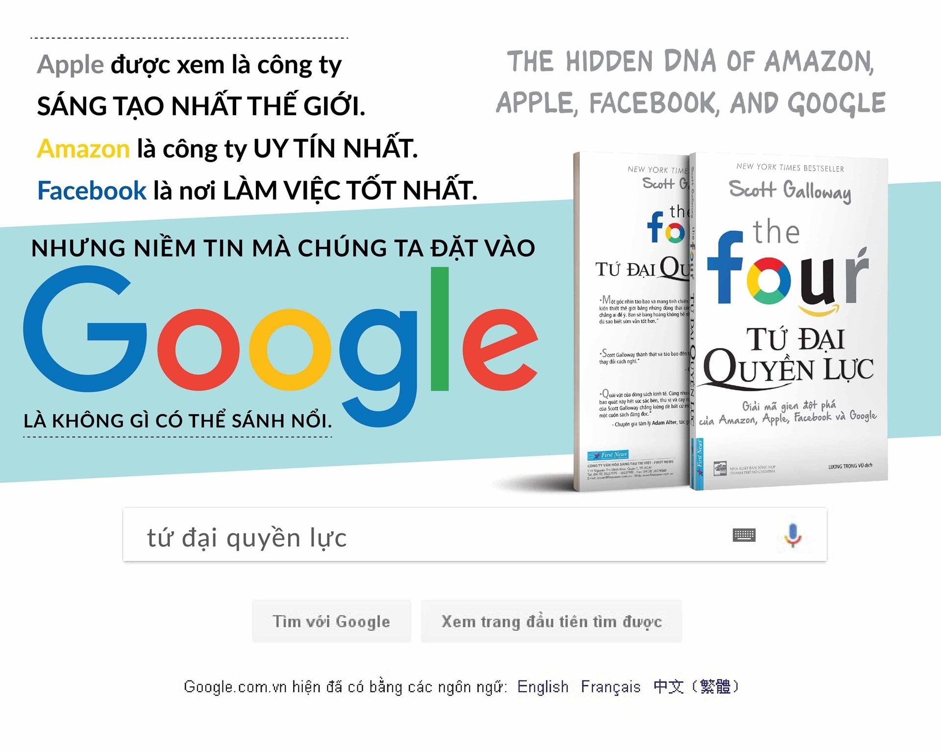 Fahasa - The Four - Tứ Đại Quyền Lực