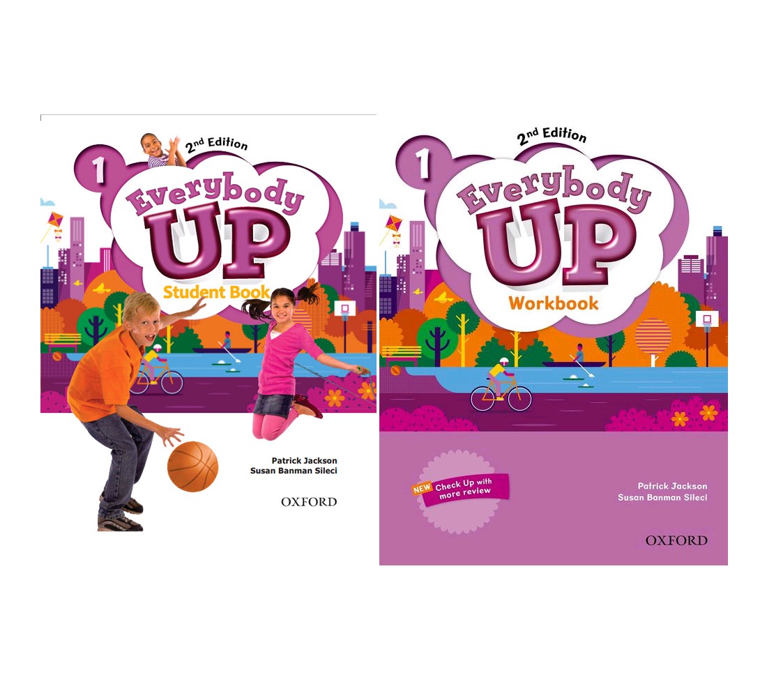 Sách Everybody Up Starter, 1, 2, 3, 4, 5: Class Book And Workbook