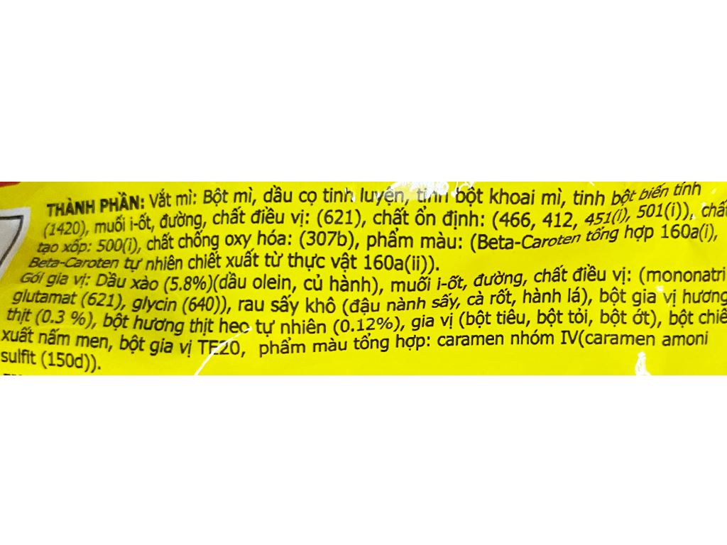 TH 30 GÓI MÌ A ONE VỊ THỊT XÀO 85GR - 06734