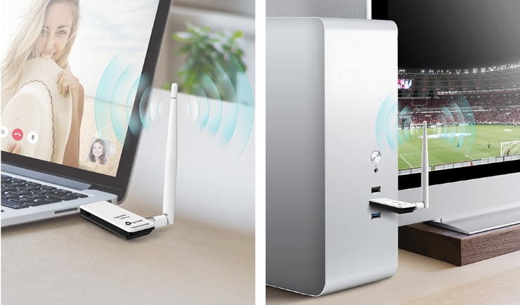 USB THU WIFI TP-LINK TL-WN722N