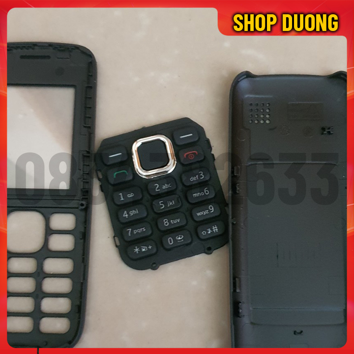 Bộ Vỏ Phím Nokia C1-02 - Shop Dương