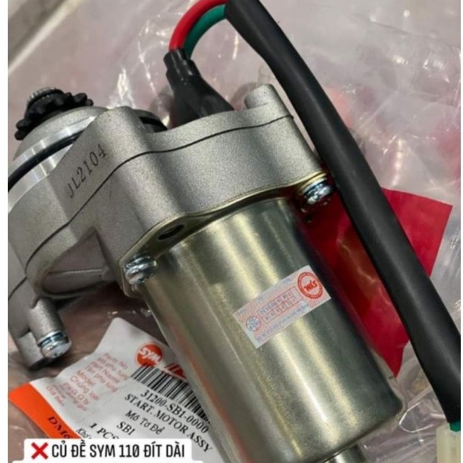 Củ motor đề khởi động xe SYM 110 zin chính hãng