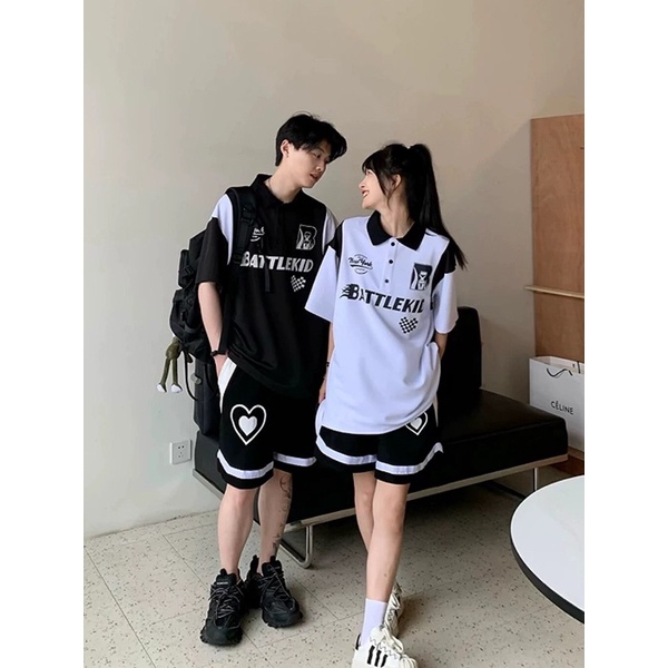 [ Rẻ vô địch ] Set bộ áo polo mix quần V