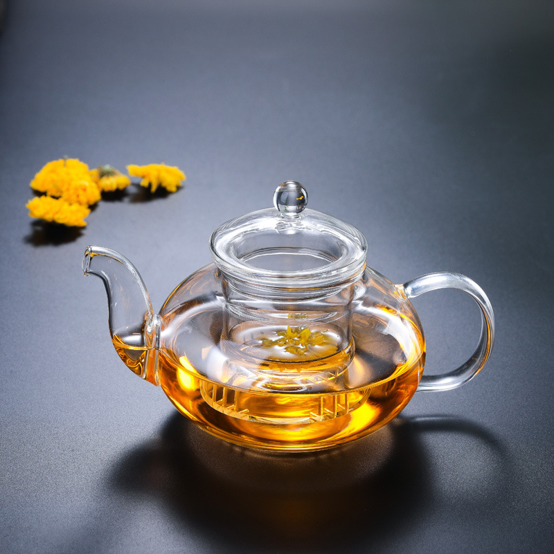 Ấm Thủy Tinh Pha Trà có lõi lọc (250 - 800 ml)