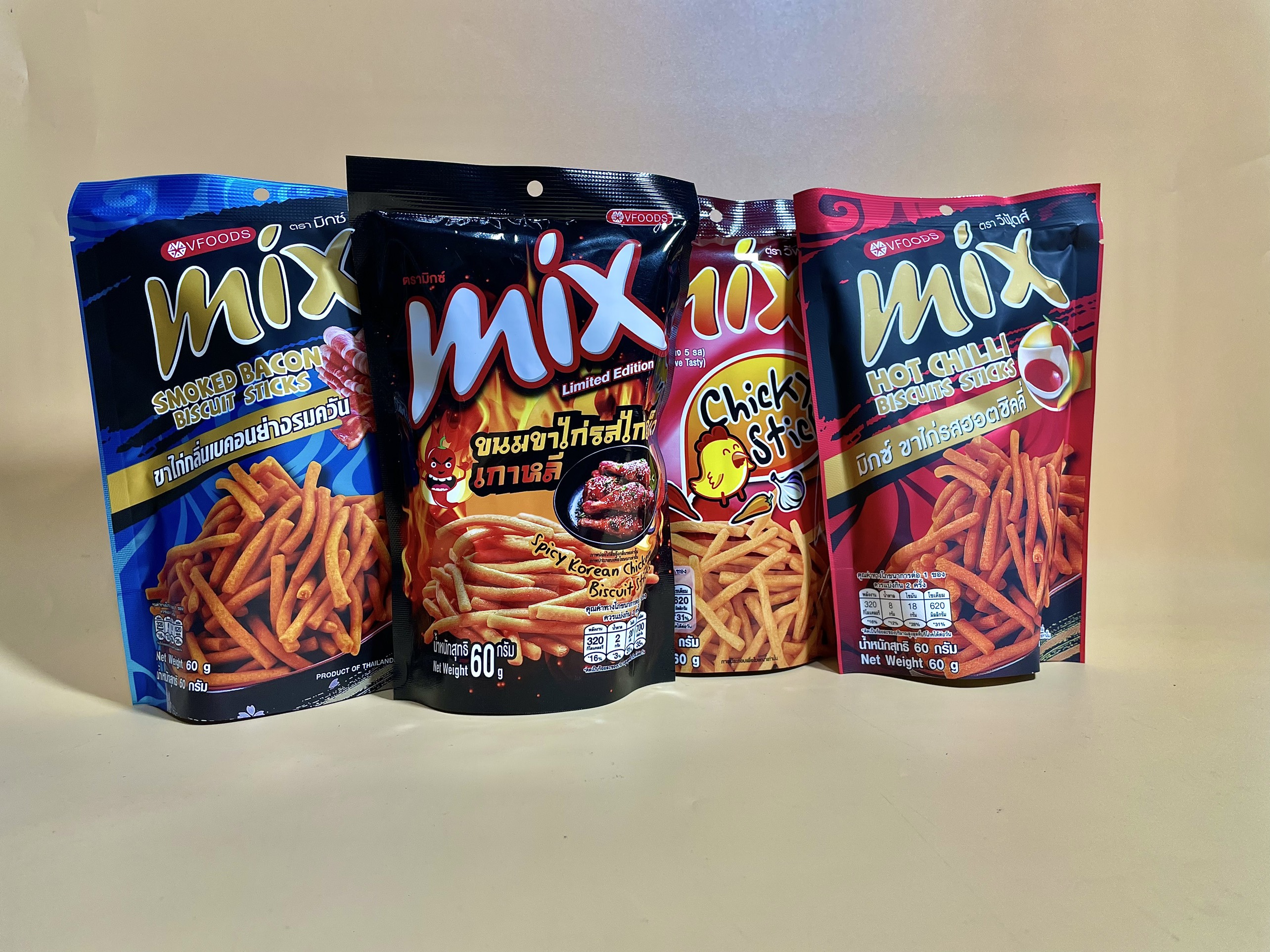 Bim bim mix thái gói đủ vị